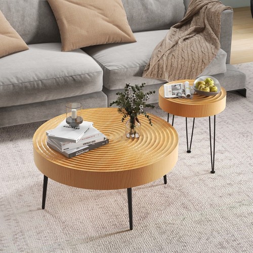 Solid wood accent table - solid, for