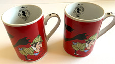Sherlock Holmes Hound Of The Baskervilles Mugs x 2  - Memorabilia Coffee Tea Fab