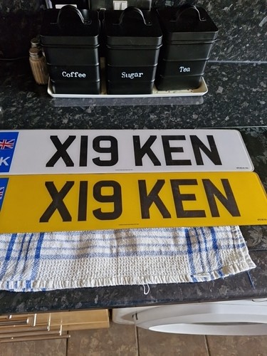 Personal car reg numbers - car,