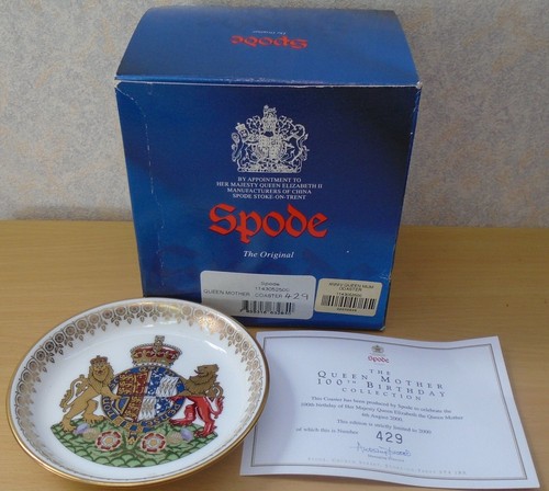 Spode queen mother 100th - spode,
