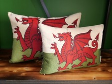 Welsh Dragon Tapestry Cushion