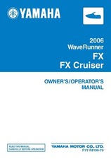 Yamaha Owners Manual Book 2006