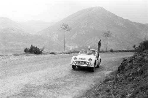 Gray actman triumph tr3a - f,