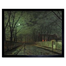 John Atkinson Grimshaw Moonlit