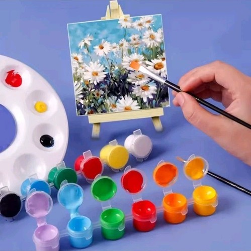 15cm canvas paint set with - 15cm,