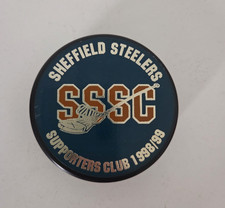 Ice Hockey - Sheffield Steelers Ice Hockey Puck Supporters Club 1998/99