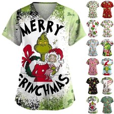 Women Christmas Grinch Nursing