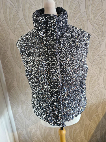 George grey silver sequin - grey/silver,