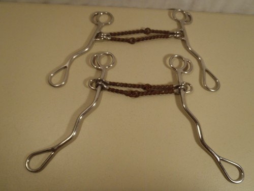 Metal horse snaffle - snaffle, bit
