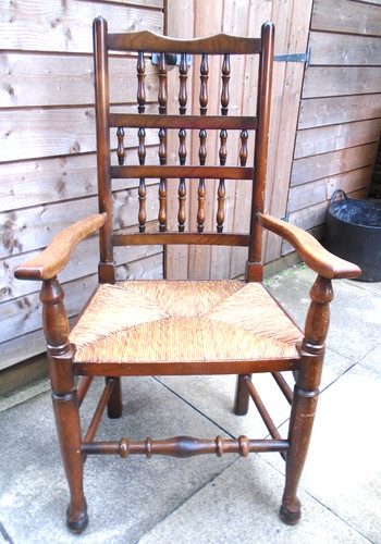 Lancashire rush seat country - rush,