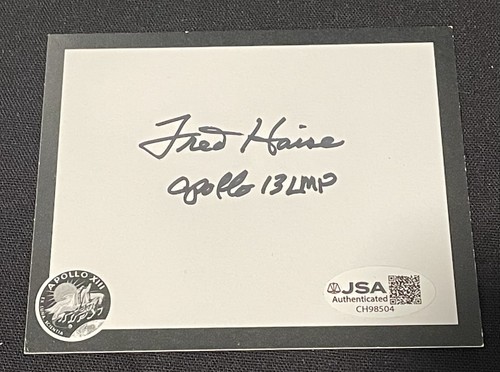Fred haise signed - fred,