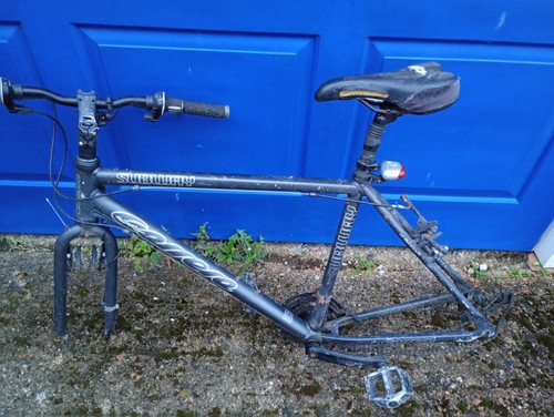 Carrera subway frameset grey - frameset,