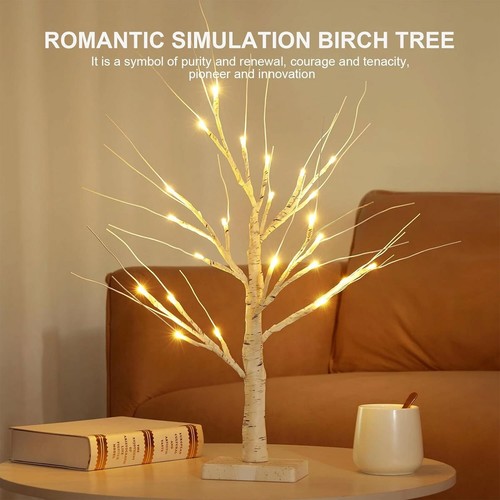 Easter led twig birch - easter, table