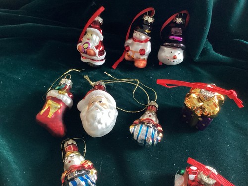 Vintage glass christmas tree - 9,