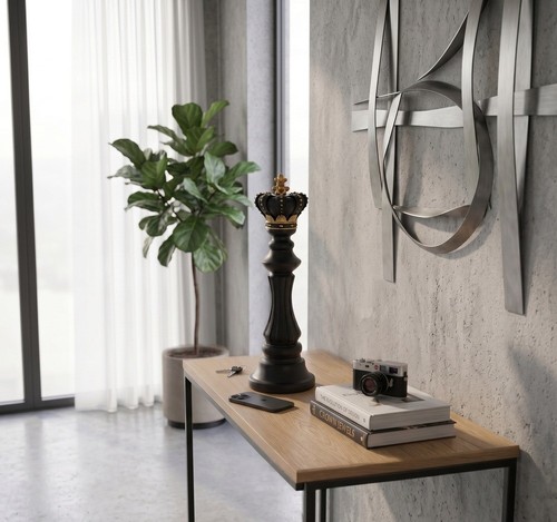 King chess statue modern - king,