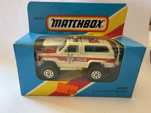 Matchbox mb50 4x4 chevy blazer - matchbox,