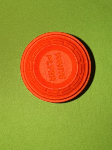 White flyer clay targets - flyer,