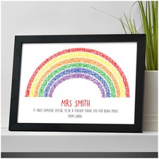 Rainbow Thank You Teacher