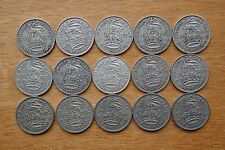 English Shillings 1937 to 1951