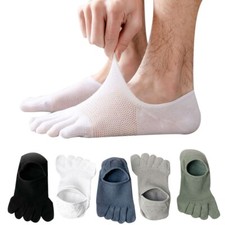 Men Women Five Finger Toe Socks Sports Trainer Breathable Cotton Running Socks