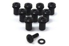 10x Black Screen Bolts Screw
