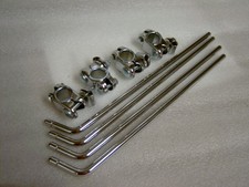 4 X 12 INCH MIRROR STEMS AND