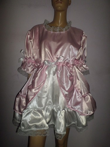 Adult baby sissy pink white - adult,