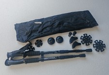 Pair of NECA SIL Trekking Poles Adjustable Walking Hiking Sticks with Accessory