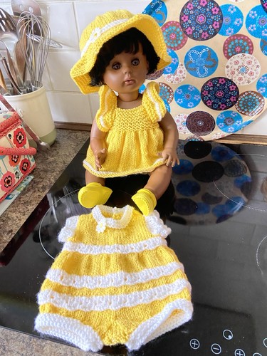 New knitted dolls - new, clothes