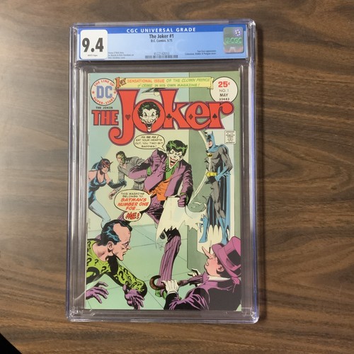 Joker comics 1975 cgc - dc,