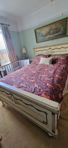 Antique double bed - double,