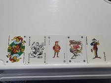 5 Vintage Joker Cards (J.19)