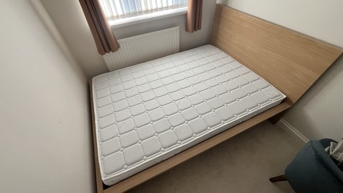 Malm bed frame - bed, white