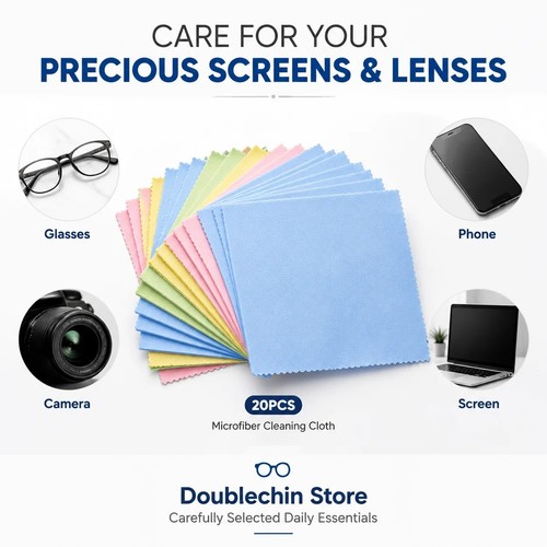 Pack glasses microfibre - 20,