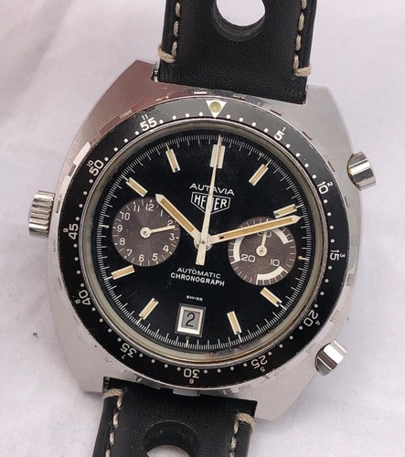 Rare vintage heuer - autavia, ref