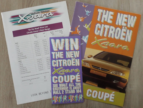 Citroen xsara coupe launch - citroen,