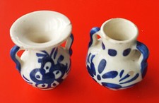 Two Small Delft Blue & White