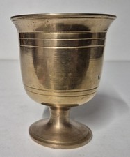 Antique Solid Brass Mortar