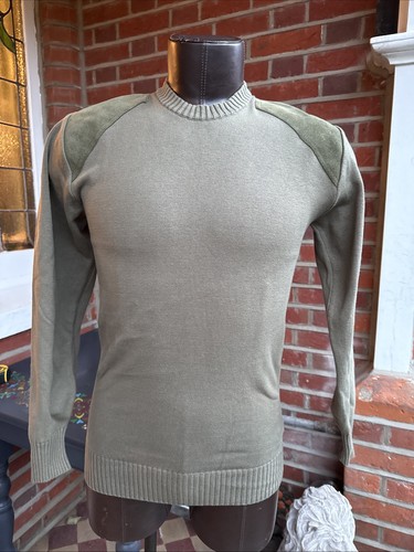 Niffi olive green jumper - green,