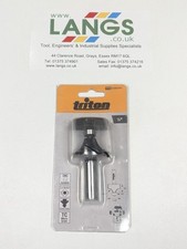Triton Rounding Over Router Cutter - 1/2" Shank - 1/2" Radius -  New