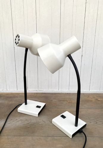 White anglepoise lighting - white,