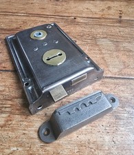 Vintage Rim Door Lock with