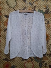Pretty White Lace Cardigan H&M