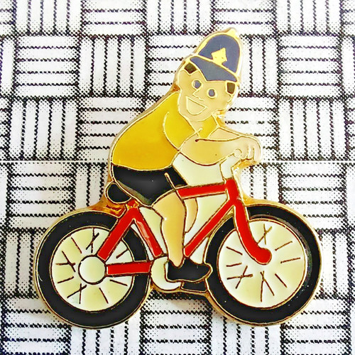 Vintage cyclist wearing - vintage, a
