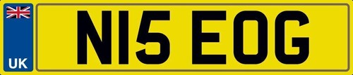 Nice initials number - initials, n15