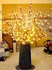 20 LED Branch Twig Lights Light Up Willow Tree Branches Bedroom Home Party Decor