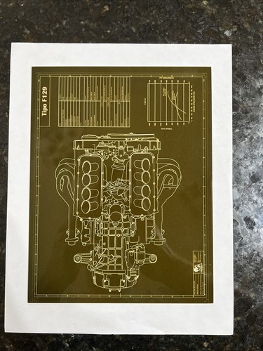 Ferrari f355 engine metal - ferrari, engine: