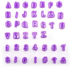 40pcs/Set Alphabet Number
