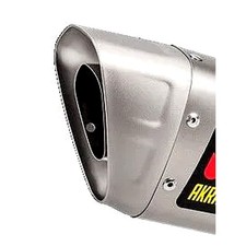 Akrapovic titanium exhaust end - titanium,