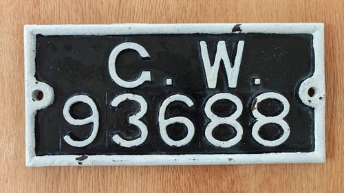 Gwr cast iron - gwr, pre-grouping